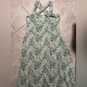 ‼️Pact Organic Cotton Cross-back Fit & Flare Dress - XL